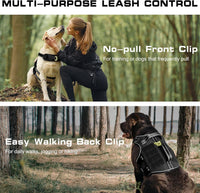 Dog Harness for Large Dogs - Black / XL(Neck:21-32",Chest:26-39"),75-135 lbs - image 3