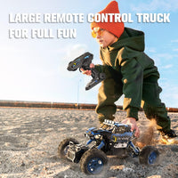 CROBOLL 1:12 Large RC Cars for Boys - Blue - image 2