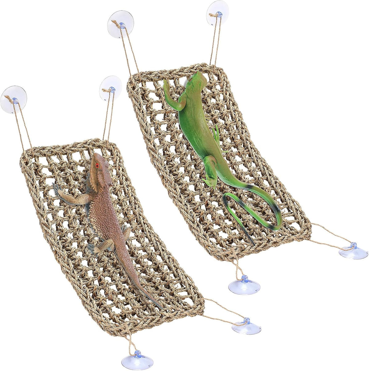 Silkfly Large Beard Dragon Hammock, Brown - 15.7 x 7.8 inch / Rectangle / as shown in the pictures