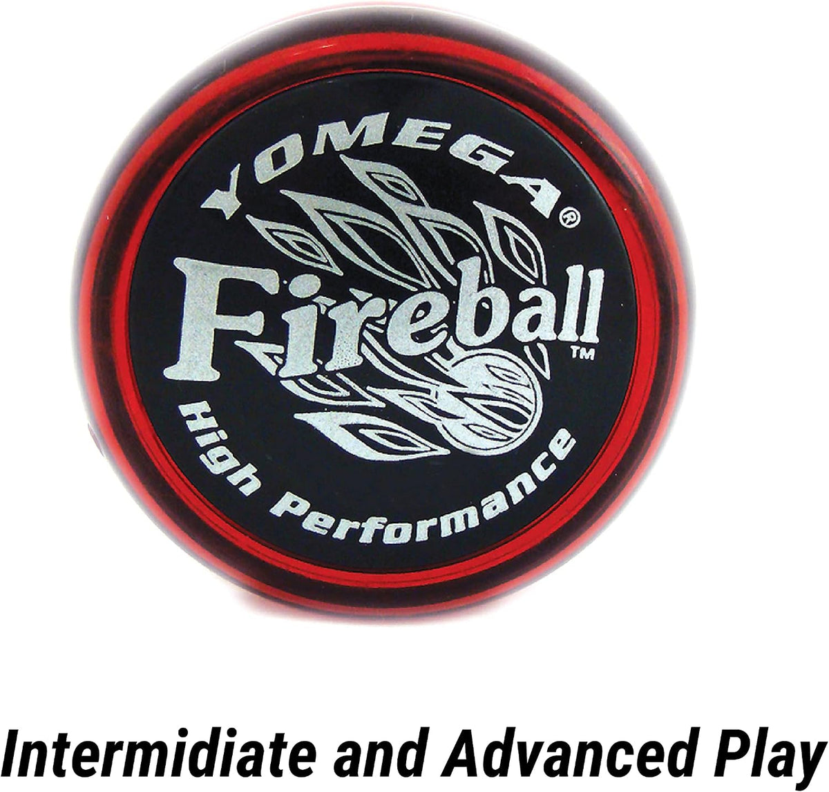 Yomega Fireball YoYo -HIGH Performance Responsive Transaxle Yoyo - Red/Black - image 3