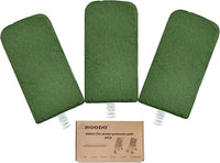 ROODO Pet Stroller Inner Pad for Exclusive Use,Original,Replaceable,Easy to Clean,Set of 3 pc(Green)