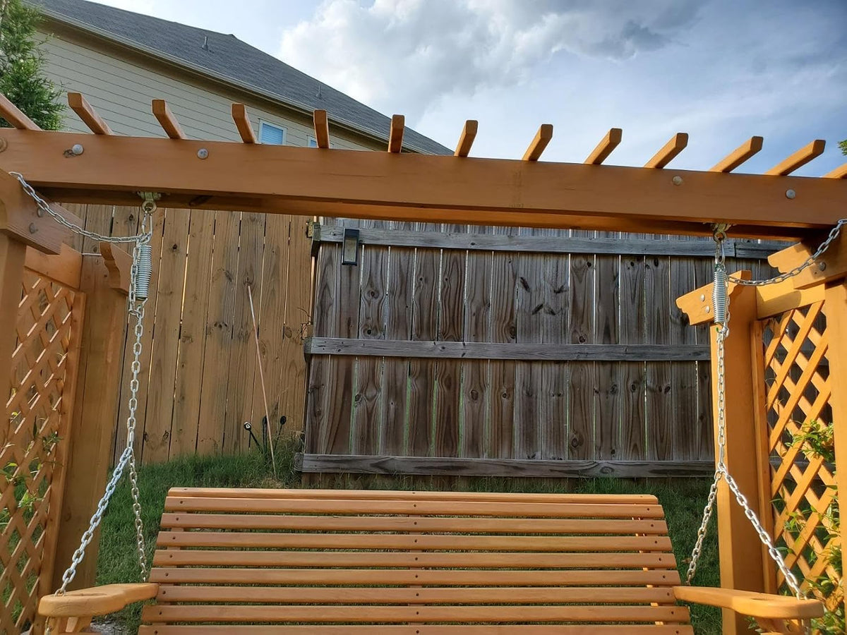 WILD MAN 304 stainless steel porch swing spring with asymmetrical hook for hammock chairs - view 3