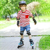 Adjustable Inline Skates for Kids Ages 4-12 – Fun for Kids & Family - Blue / Small-Little Kids(11j-13j US） - image 2
