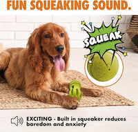 Max Fusion with Nike Grind, Dog Chew Toy, Arlee Weeble Treat Dispensing Toy for Dogs, Durable & Interactive for Pets, M