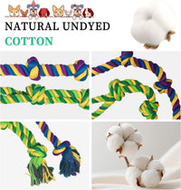 Flirt Pole for Dogs, Interactive Toys Tug-of-war for Pet - 2 Pack-26.7Inch - image 3