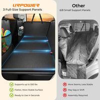 URPOWER Back Seat Extender for Dogs - Matte Black / L - Extended/Double Cab Trucks - image 4