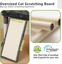 Heybly Cat Tree 72.4-Inch Anti-Tip Cat Tower with Spacious Perches - Smoky Gray / 72.4 inch - image 4