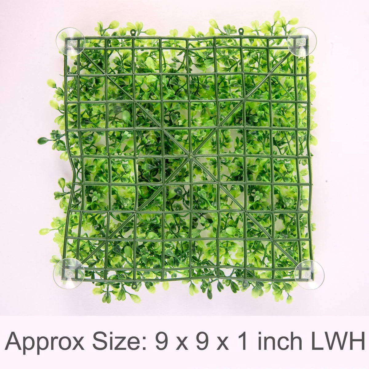SLSON Aquarium Decorations Grass Artificial Plastic Lawn 9 inches - image 3