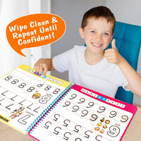 Preschool Kindergarten Workbook, Letter Number Tracing, Ages 3-6 – Fun for Kids & Family - Learn to Write - image 4