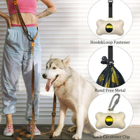 Bone-Shaped Dog Poop Bag Holder for Leash - Beige / 30 Count (Pack of 1) - image 2