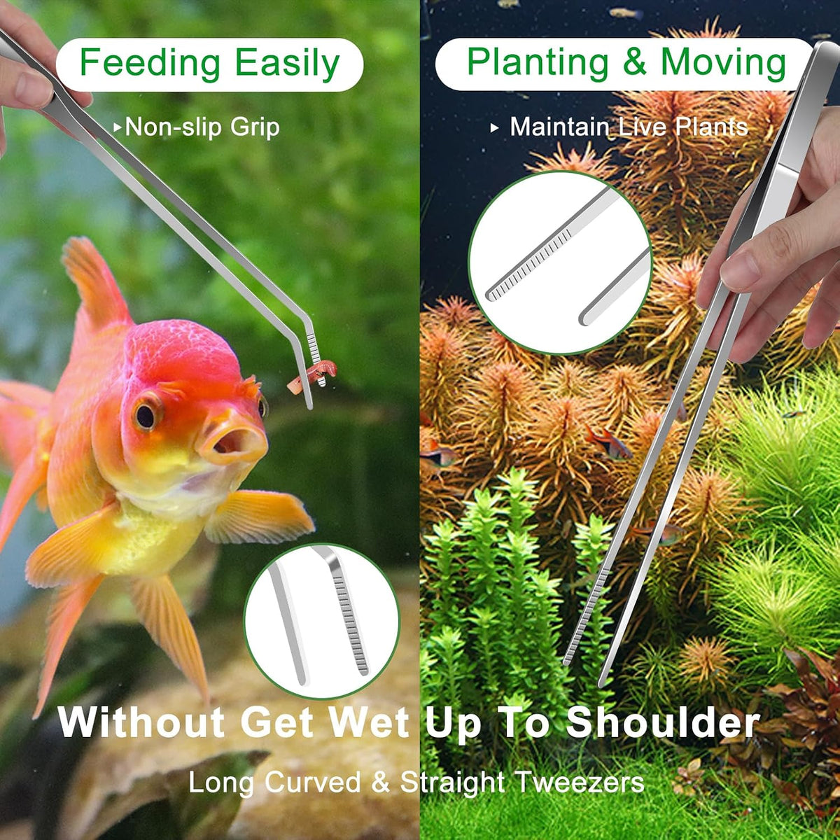 4Pcs Aquascaping Tools, Jeimier Aquascape Kit - image 3