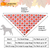 ADOGGYGO Pink Halloween Dog Bandanas Girl - X-Large / Pink Pumpkin - image 4