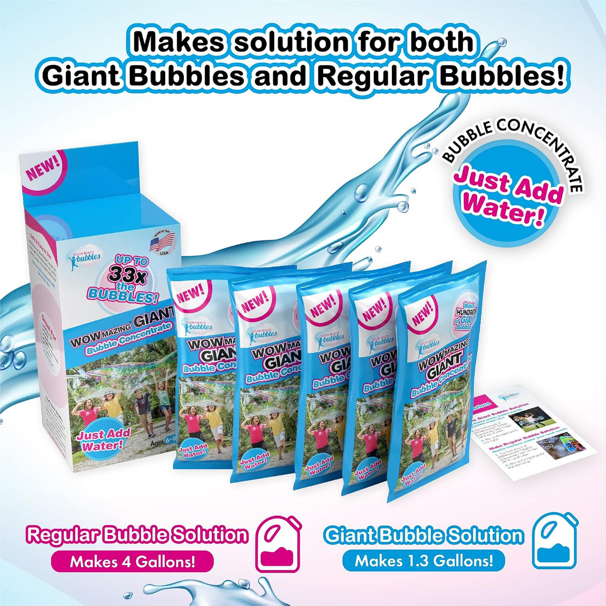 WOWMAZING Big Bubbles Refill - 5 pack - image 2