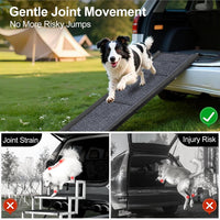 Extra Wide 20" Dog Stairs for Large Dogs - Upgraded 63" L x 17.3" W - image 4