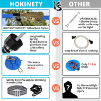 Zip Line Kit for Kids Adults : 100FT Up to 380Lbs - 120ft - image 3