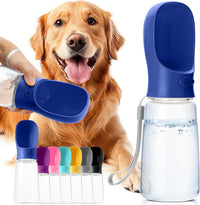 Mr. Pen, Portable Dog Water Bottle - Navy Blue