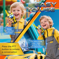BTMBORY Hornet robot walkie talkies for kids, 2 pack with glowing eyes - view 4