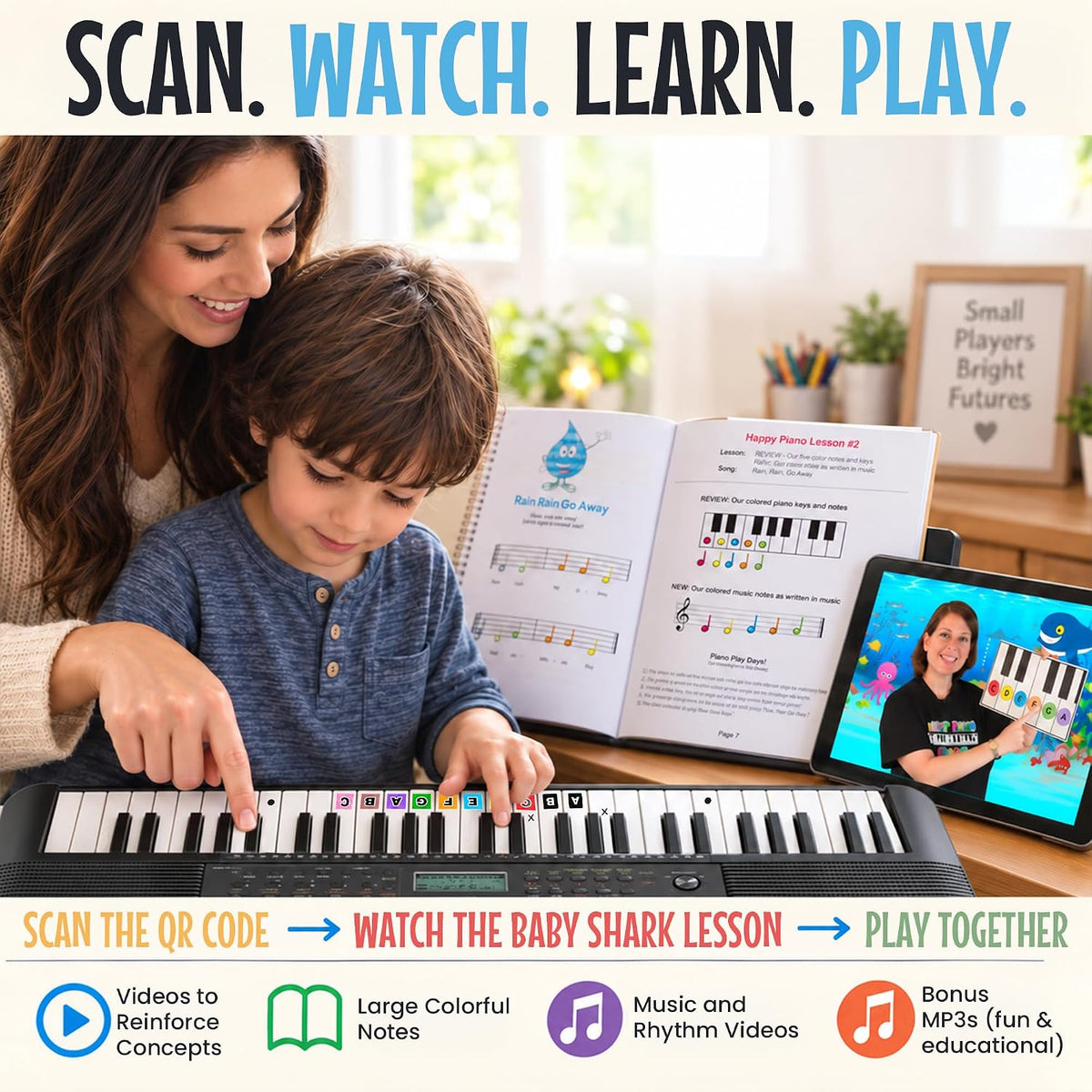 The Happy Piano Toddler Piano Book 1 Kit for Kids Ages 3-5 - Book 1 - image 4