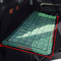 Dog Bed for Car Back Seat - Green / 24.8x54 inch - image 3