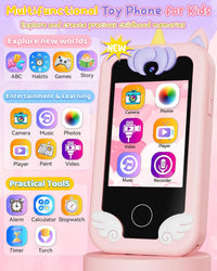 KOKODI Kids Smart Phone Toys - Pink1 - image 2