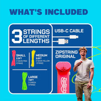 ZipString Original Rope Launcher Toy - Rock'it Red - image 3