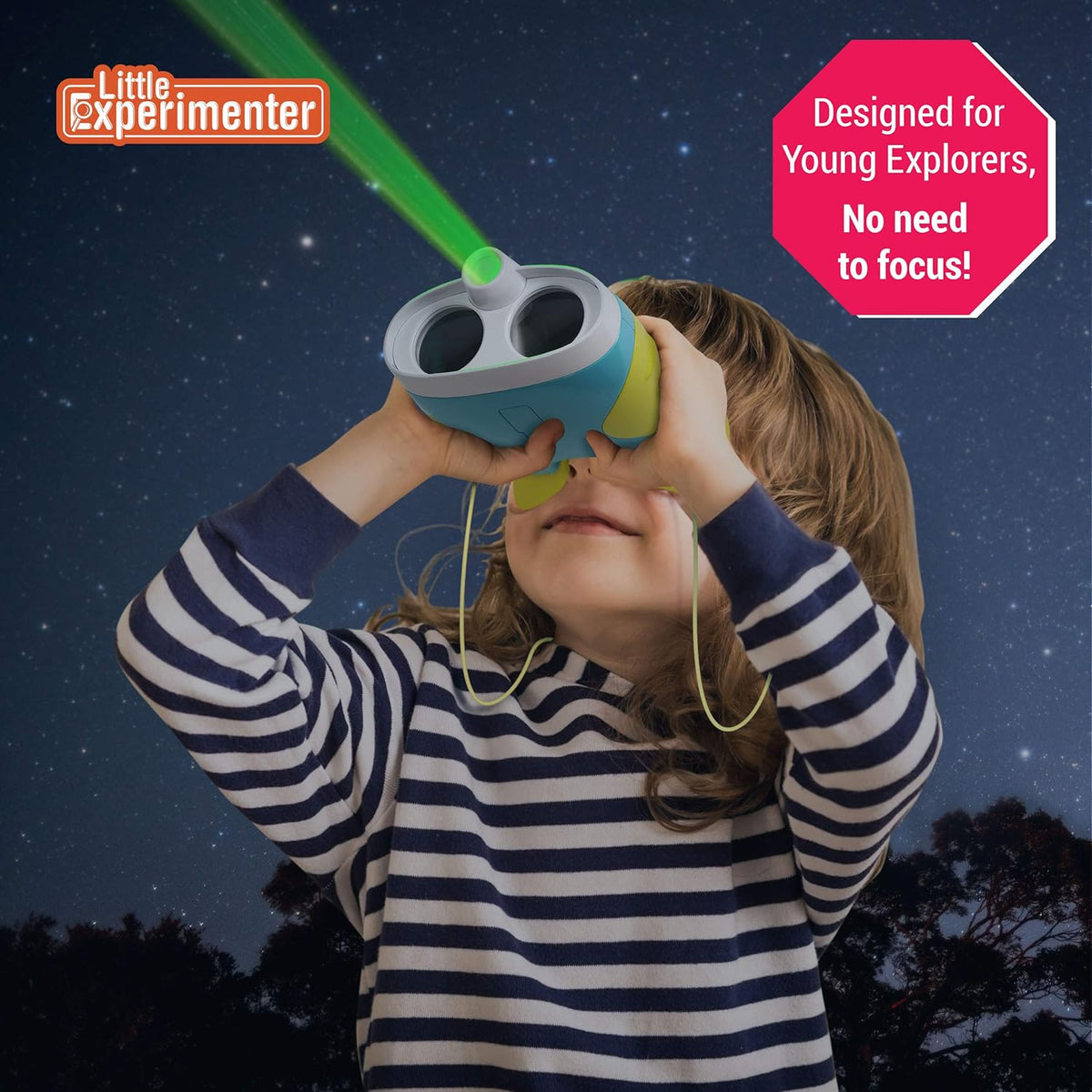 Little Experimenter Night Vision Binoculars for Kids, Flashlight - image 4