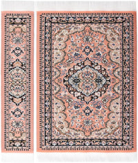 iLAND Dollhouse Rug 1/12 Scale Woven Miniature Carpet 2pcs Fragrance – Fun for Kids & Family - 2pcs Fragrance