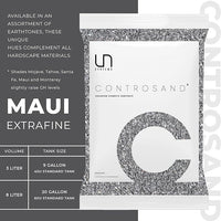 Ultum Nature Systems Controsand Maui Aquarium Gravel (8L) - Small Pebbles for Fish Tank - Planted Rocks - Substrate - Versatile Stones