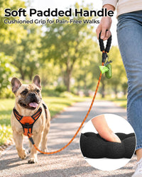 Taglory Rope Dog Leash for Medium Large Dogs - 3/8" x 6 FT (0~20 lbs.) / Orange - image 2