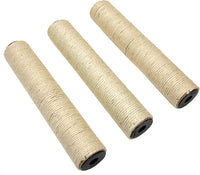 Kitty City Sleeper Cat Bed – Essentials for Cats - E) 3-Pack Scratching Posts / 13.875 H x 2.625 W x 2.625 D