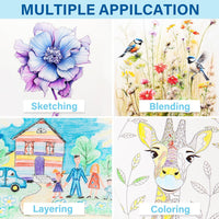 V-Opitos 48 Pack Colored Pencils Set - image 4
