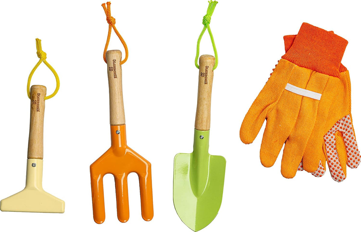 Gardening Set, Tool Kit, for Kids, STEM, Includes Tote Bag - Sunshine - image 2