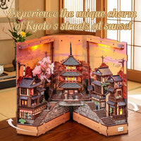 Cutefun Book Nook Kit for Adults - Twilight Sakura Path - image 3