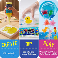 Kiditos Magic Water Elf Toy Kit, Squishies for Kids - 25 Sea Creature Colors / 25 Count - image 2