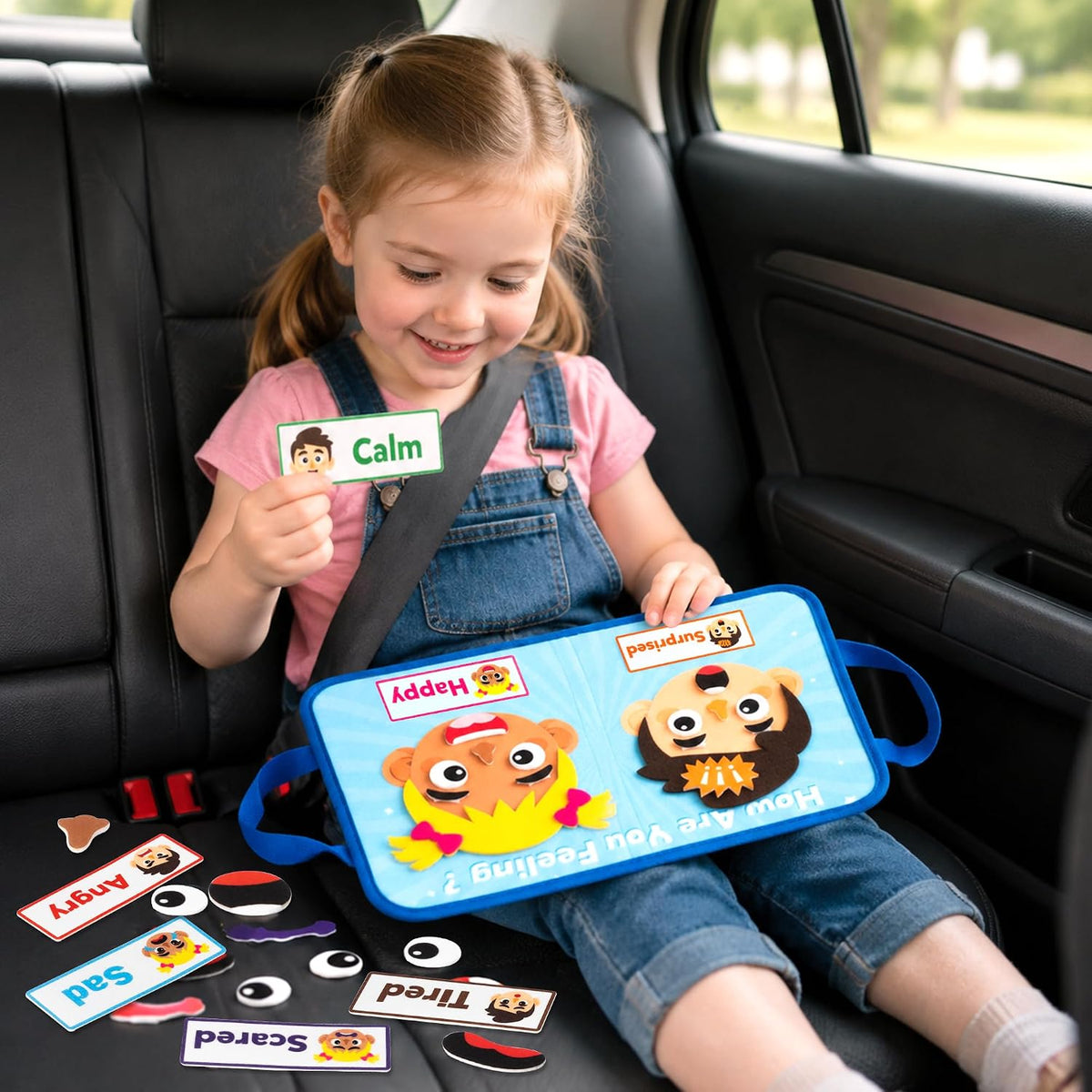 WATINC Travel Felt Board Story Set - Emotional - image 4
