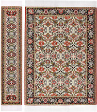 iLAND Dollhouse Rug 1/12 Scale Woven Miniature Carpet 2pcs Fragrance – Fun for Kids & Family - 2pcs Spring