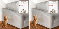 Secopad 18 PCS Cat Scratch Furniture Protector, Couch Protector - 17IN (Pack of 2)