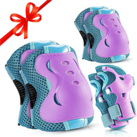 BOSONER knee pads for kids set with elbow pads and wrist guards - view 3