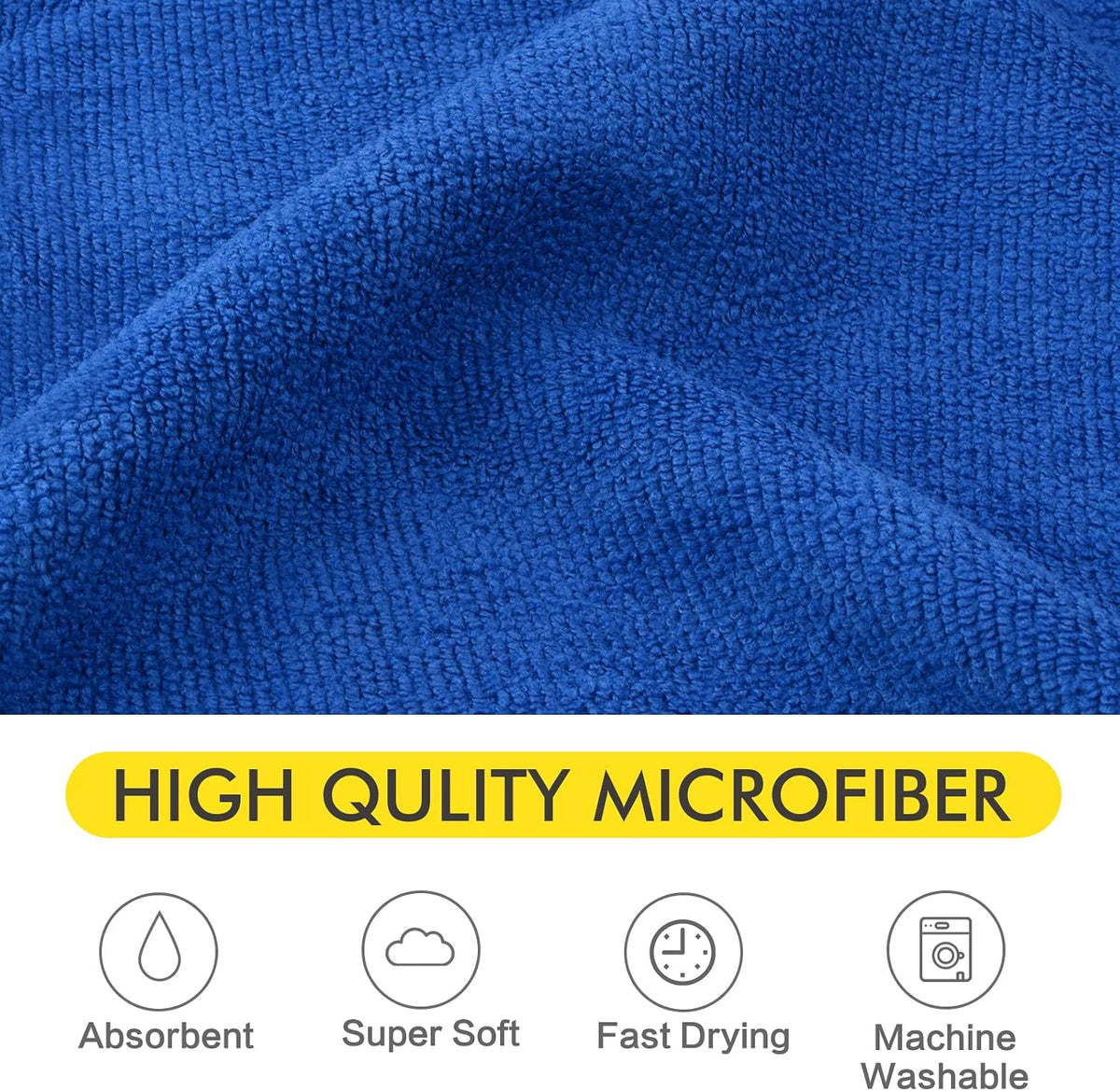 KinHwa Dog Towels for Drying Dogs - 30inchx50inch / Dark-blue - image 2