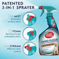 Simple Solution Hard Floor Dog Stain & Odor Remover - 160 Fl Oz (Pack of 1) - image 2