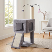 32" Cat Tree for Indoor Cats - Grey / 32'' - image 3
