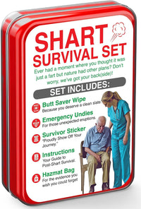 Funny Survival Set Gag Gift with Underwear