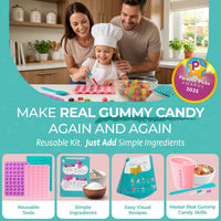 Tovla Jr. Kids Gummy Making Kit, Real Reusable Candy Science - Gummy Making Kit - image 2