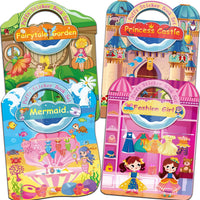 Kalysky 3 pack Halloween reusable sticker books for toddlers with handles - view 7