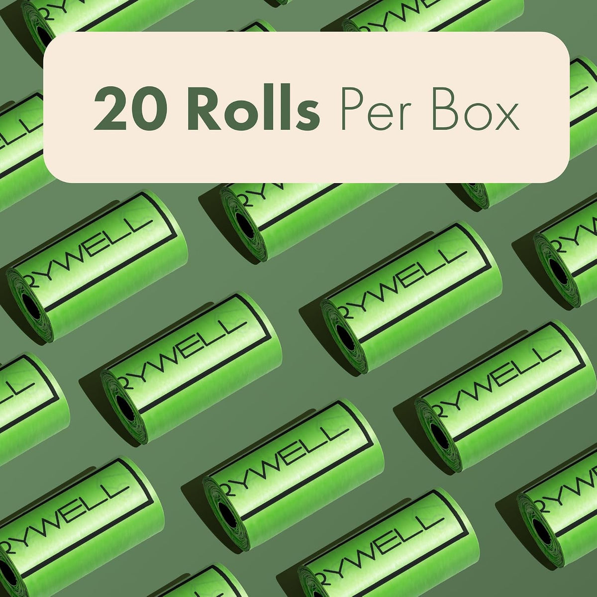 Dog Poop Bag Rolls 300 Count, Unscented - image 2