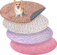4 Pack Washable Whelping Pad Whelping Supplies Absorbent Reusable - Bright Color / 32 Inch