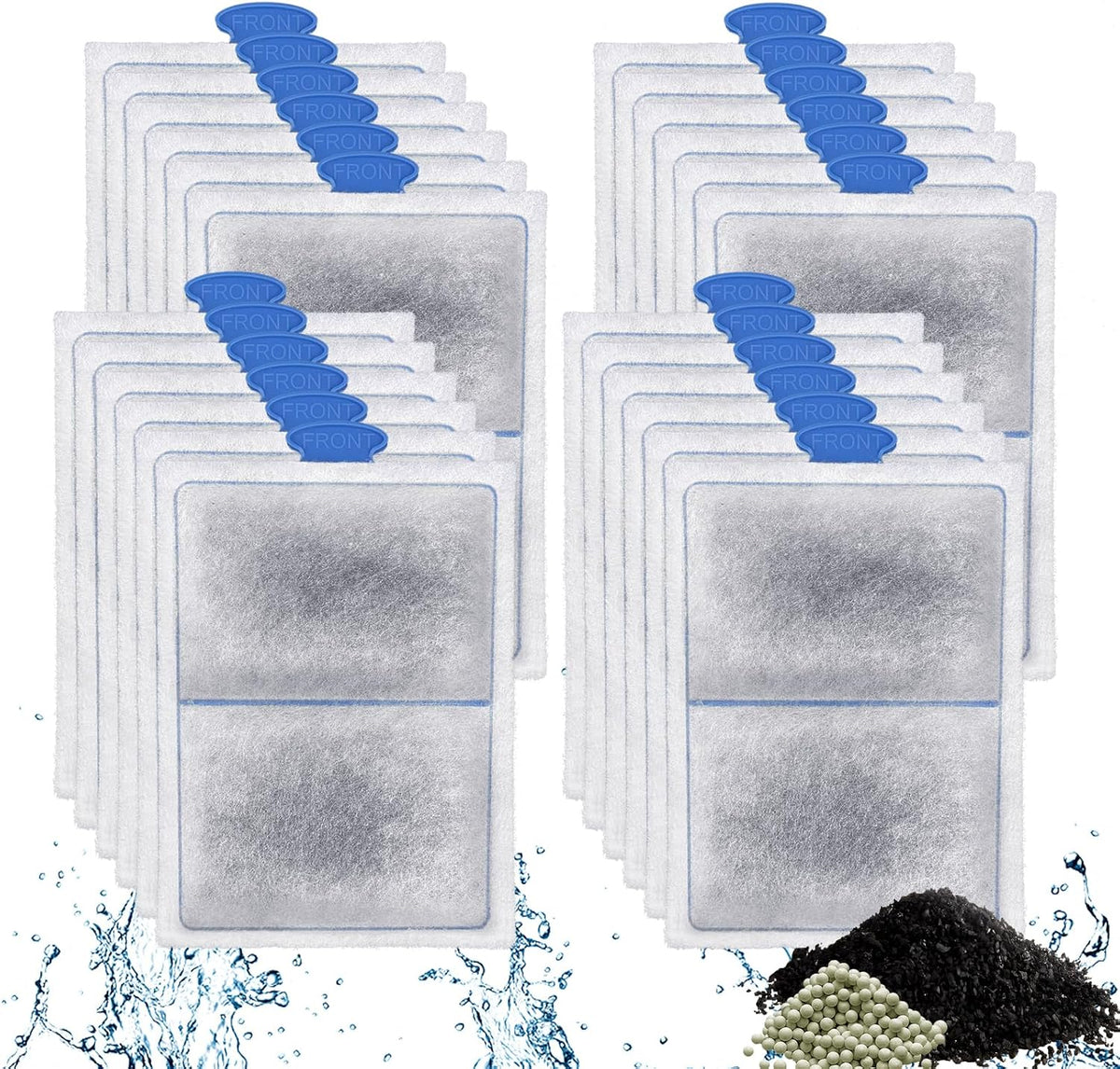 driamor 24 Pack PF-L Fish Tank Filter Cartridges Compatible with PF20 - 24 Pack