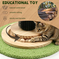 40'' Tall Sisal Cat Scratching Post - green-39.4inch - image 2