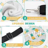Unittype 2 Pieces Cat Cage Hammock Hanging Pet Bed, 2 Styles - Pineapple / 2 - image 3
