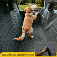 Waterproof Tesla Model Y Dog Seat Cover – 600D Oxford Rear Seat Hammock with Mesh Window
